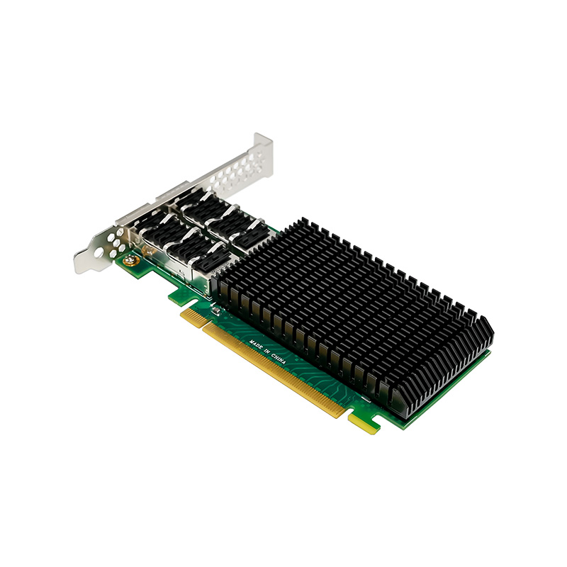 Dual-Port 100GbE QSFP28 Glasfa – 100Gbe Qsfp28 Network Card Bewertung und Preis